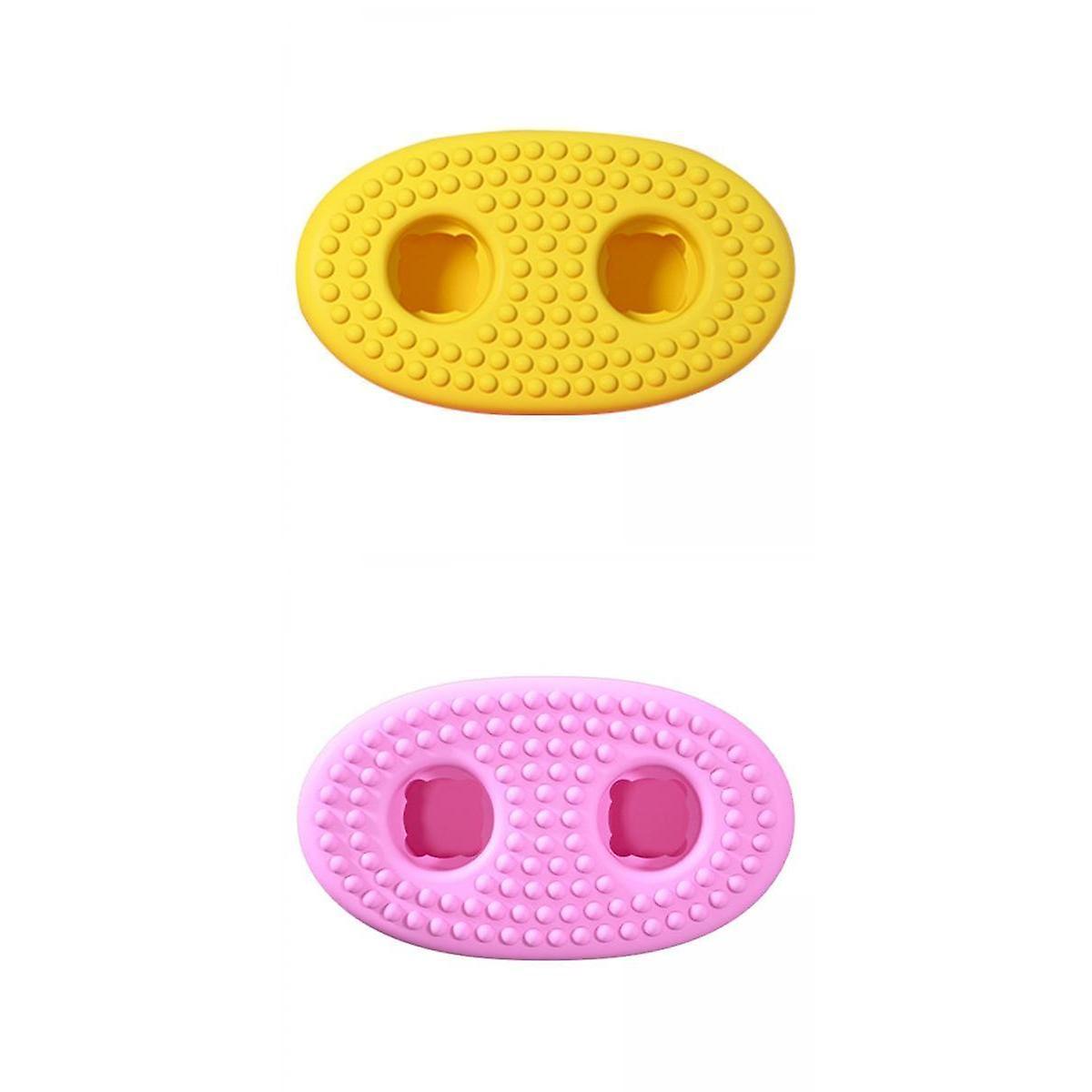 2 Pcs Inflatable Float Cup Pad for Swimming Pool Beverage Bottles Beach