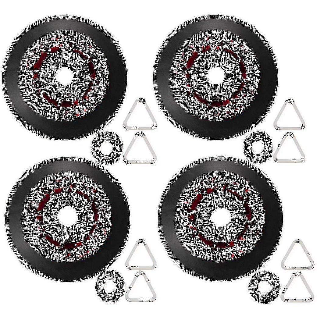 4pcs 8536974 מייבש תוף רולר מתאים למערבולת, - מחליף 8536974, 8536973, W10314171, wpw103141