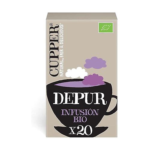 Bio depurative herbal tea infusion 20 infusion bags