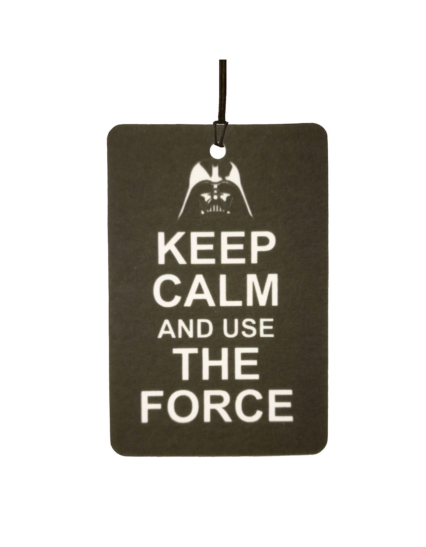 Keep Calm And Use The Force Car Air Freshener