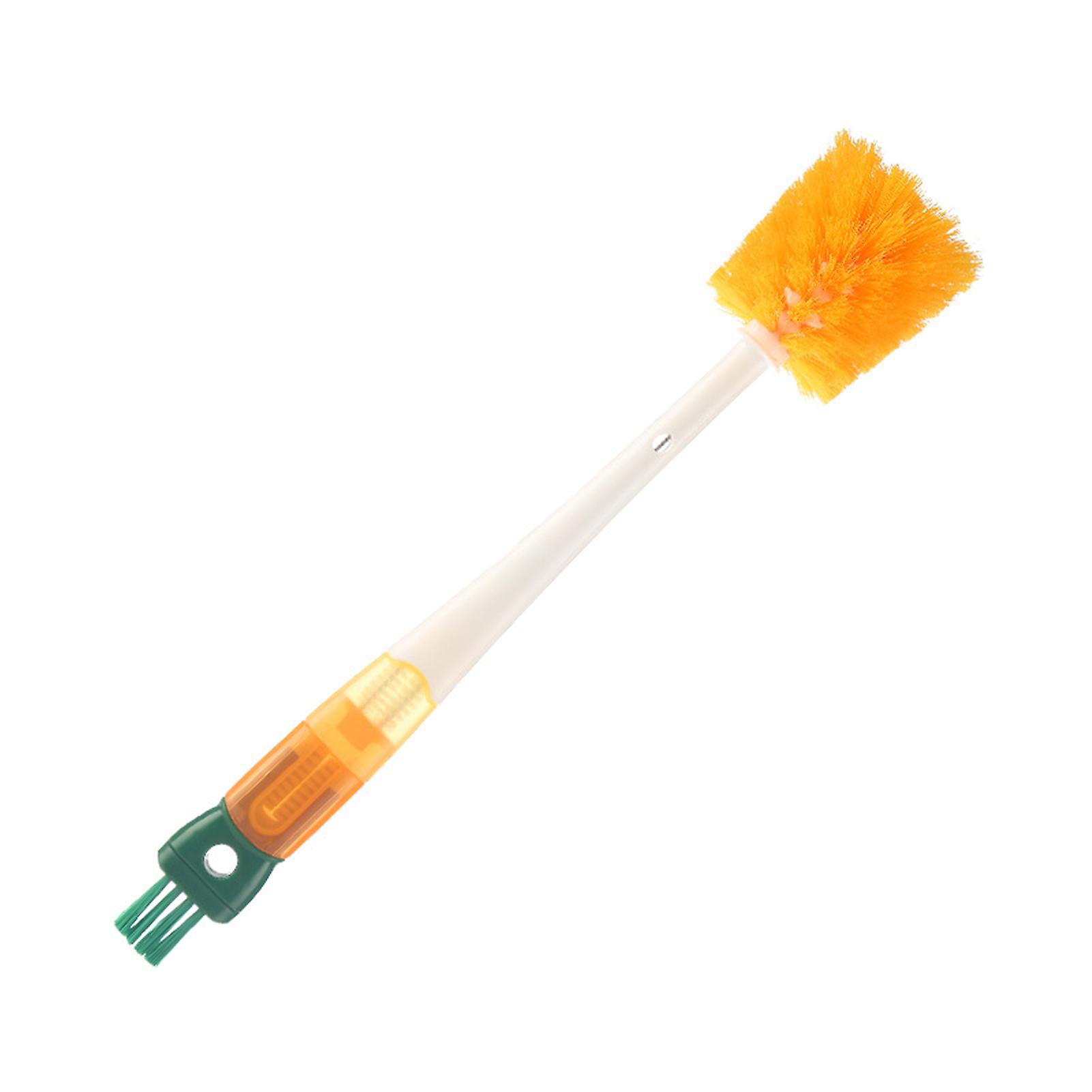 5-in-1 Cup Brush Set Strong Adsorbed Practical Bottle Brush for Glass Cup Washing