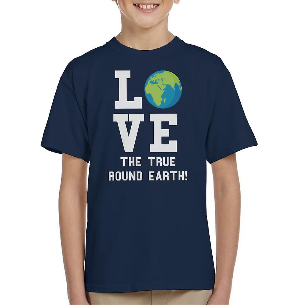 Älskar True Round Earth Kid ' s T-shirt