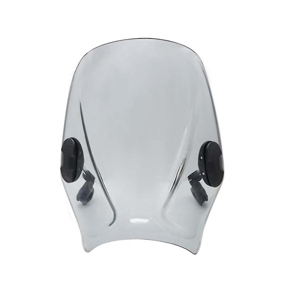 Motorcycle Windshield Wind Shield Deflector For /meteor/classic 350 500 Interceptor 650(gray)