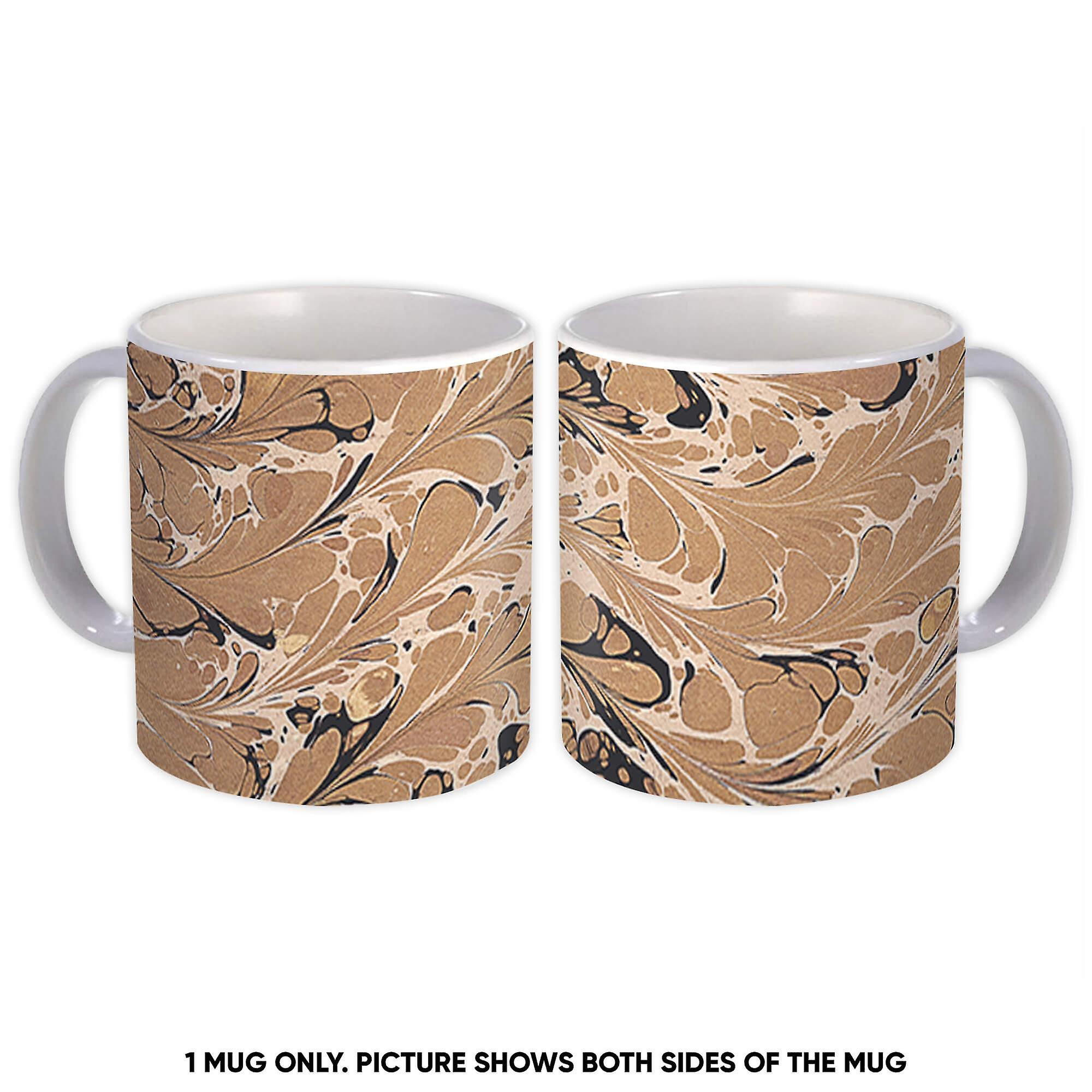 Gift Mug: Lace Marble Pattern Abstract