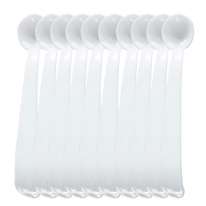 10 قطع مصغرة محمولة البلاستيك 2 جرام مسحوق الطب الملح ملاعق قياس دقيقة