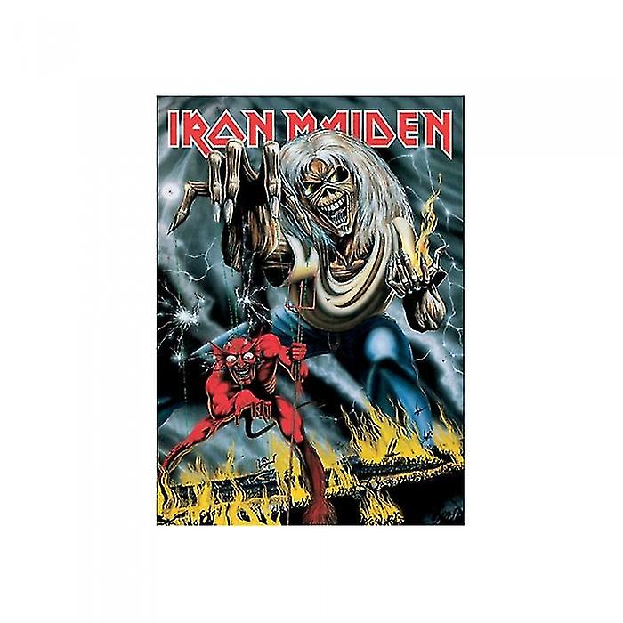 Iron Maiden Number Of The Beast Postcard