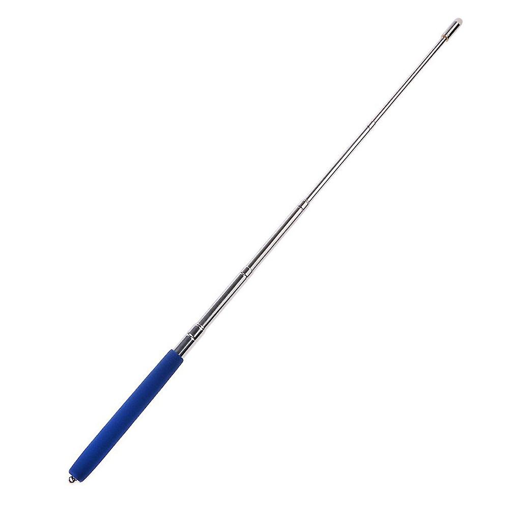 Hand Pointer Extendable Telescopic Retractable Pointer Handheld Presenter Classroom Whiteboard Pointer (Blue)