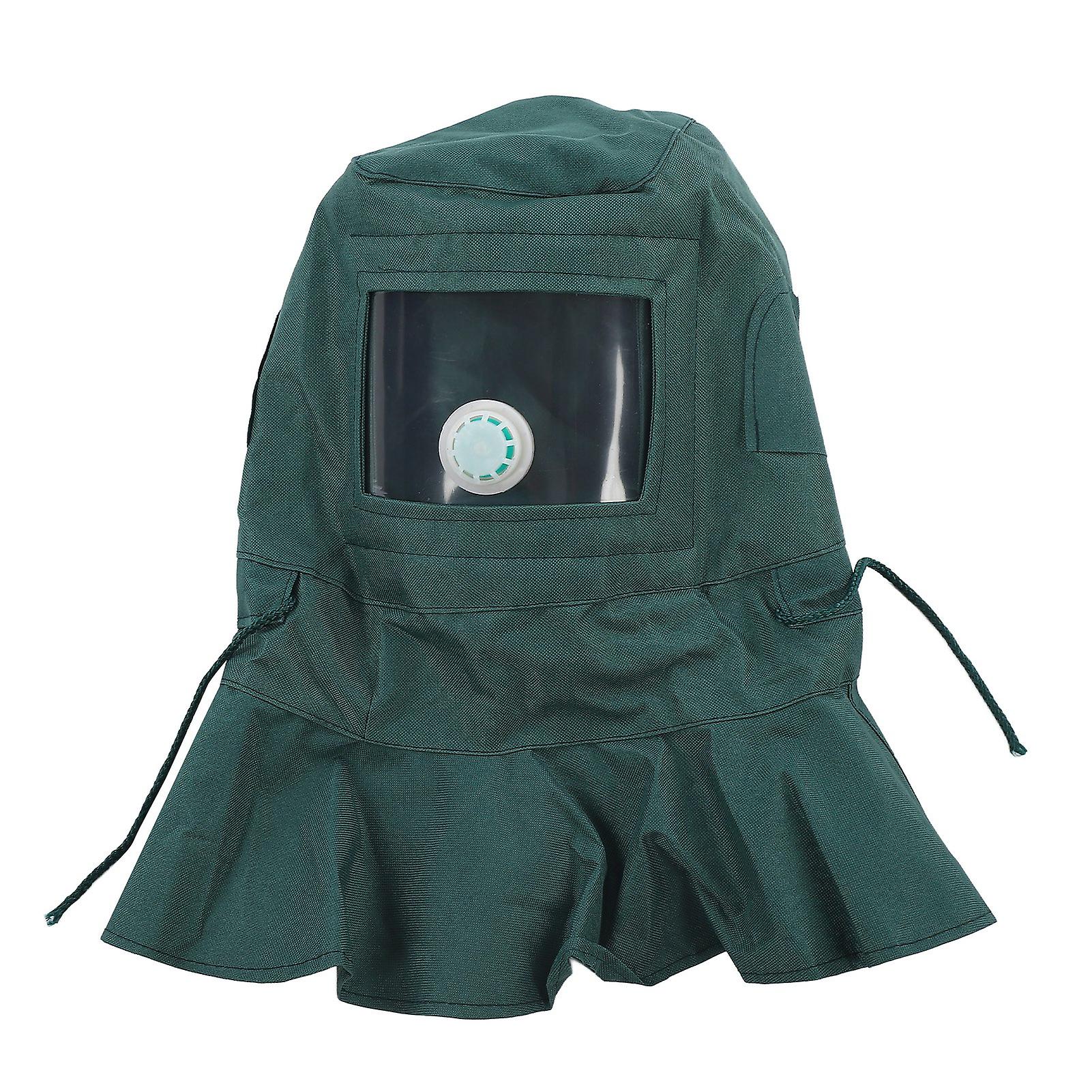 Industrial sandblasting hood, abrasive blasting hood cover, shawl hood, sandblasting cover