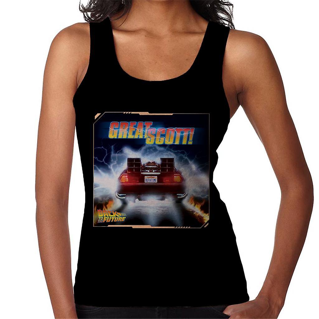 Back to the Future Delorean Great Scott Women's Vest