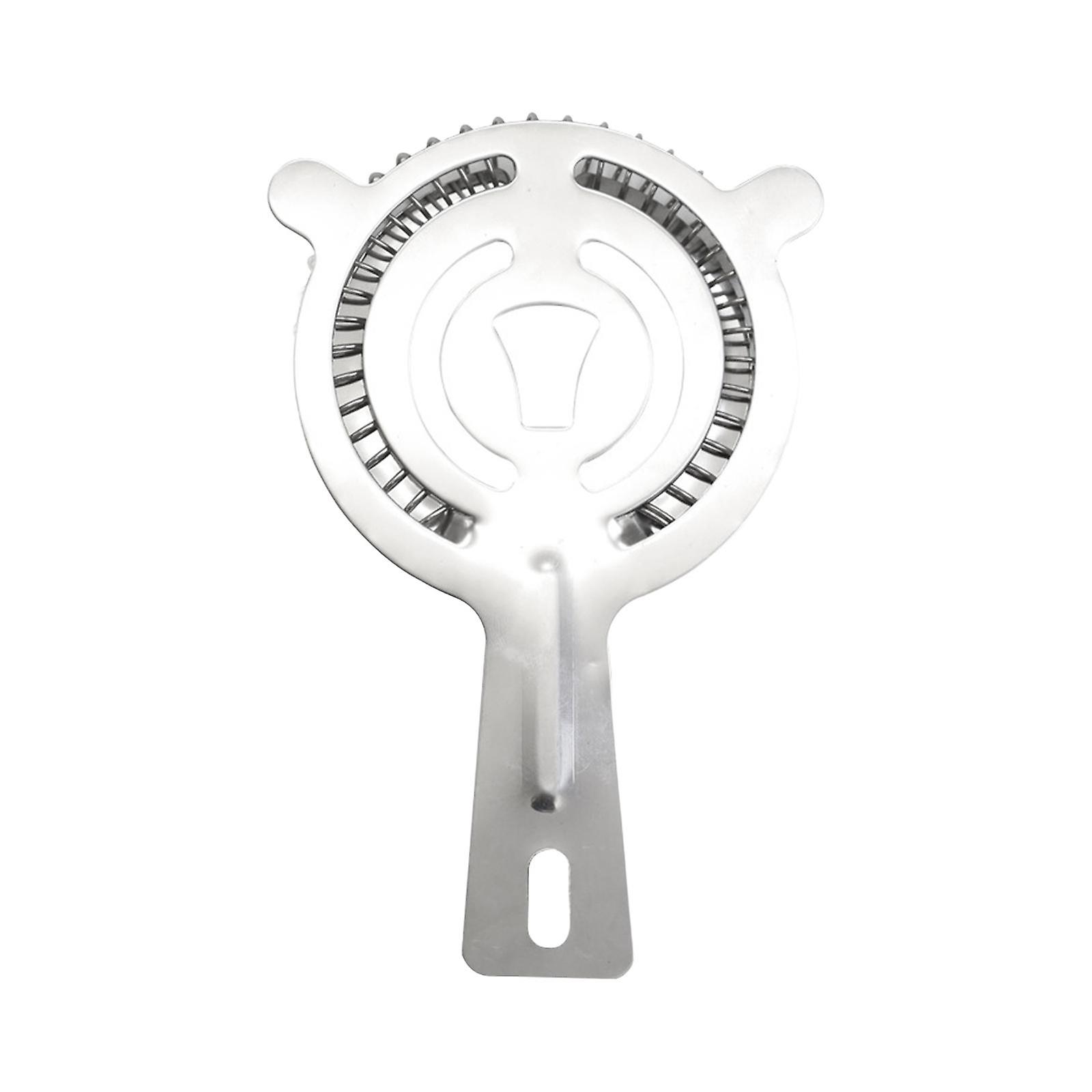 Stainless Steel Cocktail Strainer Ice Bar Shelf Strainer Professional for Home Bar Club Party Bartender Tool Bar Ice Strainer