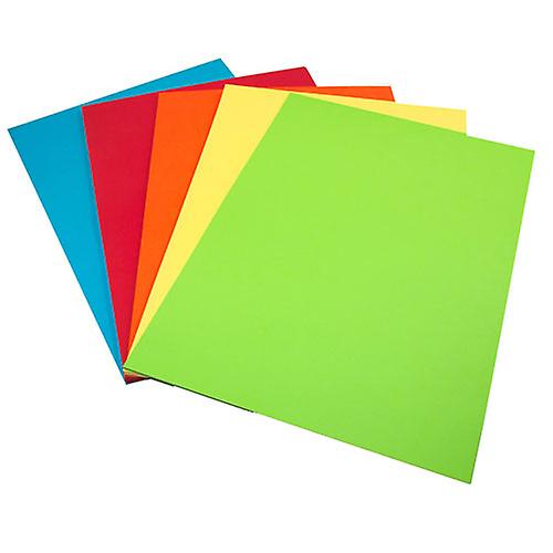 BRIGHTS Rainbow Quality Spectrum A3 Size 220gsm Durable Cardboard 100 Sheets