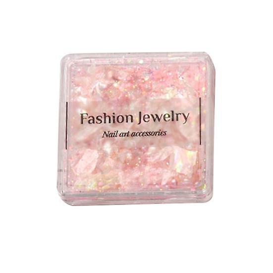 1 Box Nail Sequins Ultra-Thin Shiny Visual Effect Vivid Colors Easy to Apply Nail Art Shell