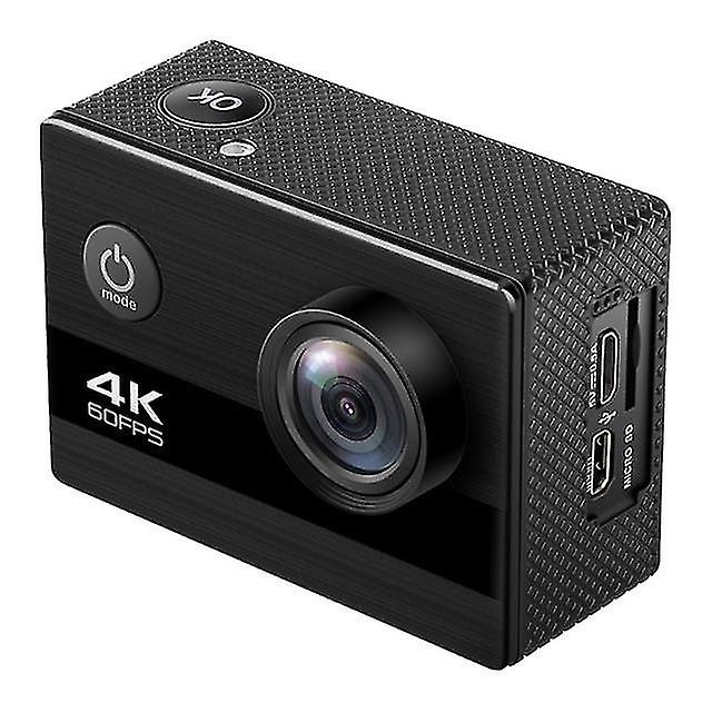 ホットスポーツカメラ4k 60フレームHD防水カメラ2.0インチIPS水中カメラサイクリングスポーツDVカメラ