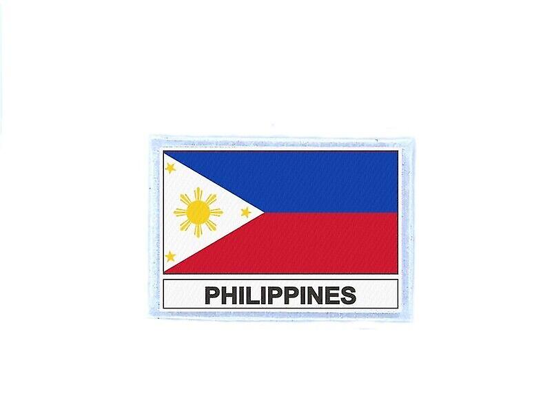 Locking patch badge prints Philippine RP flag