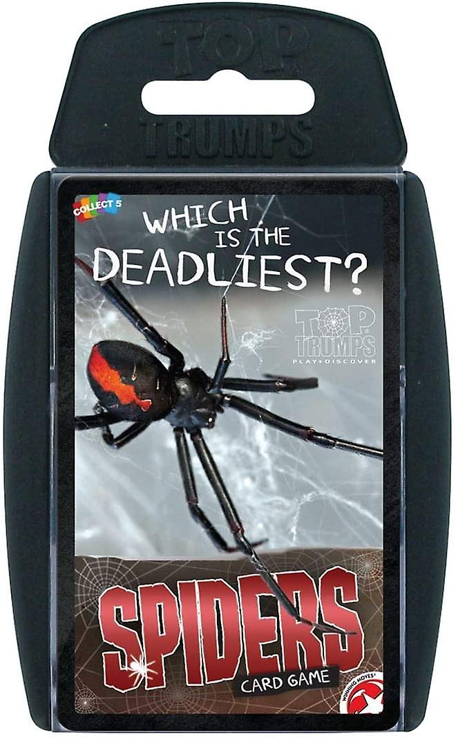 Top Trumps Spiders Card Game
