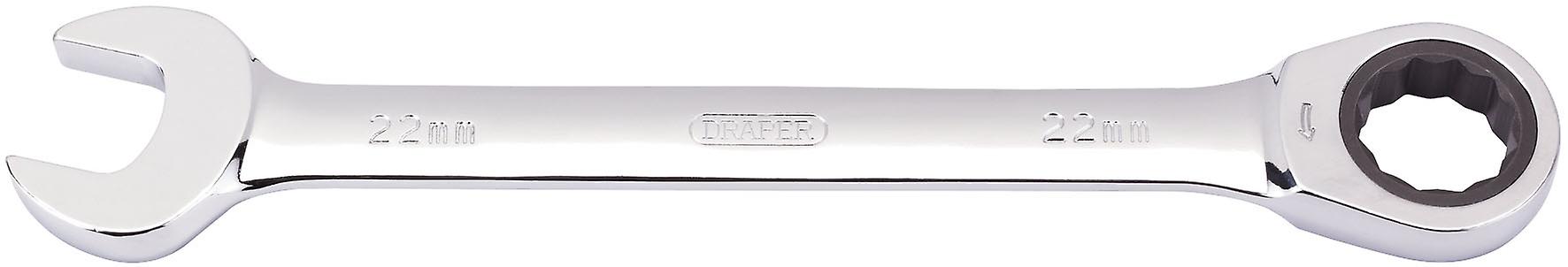 Draper 31022 22mm Metric Ratcheting Combination Spanner