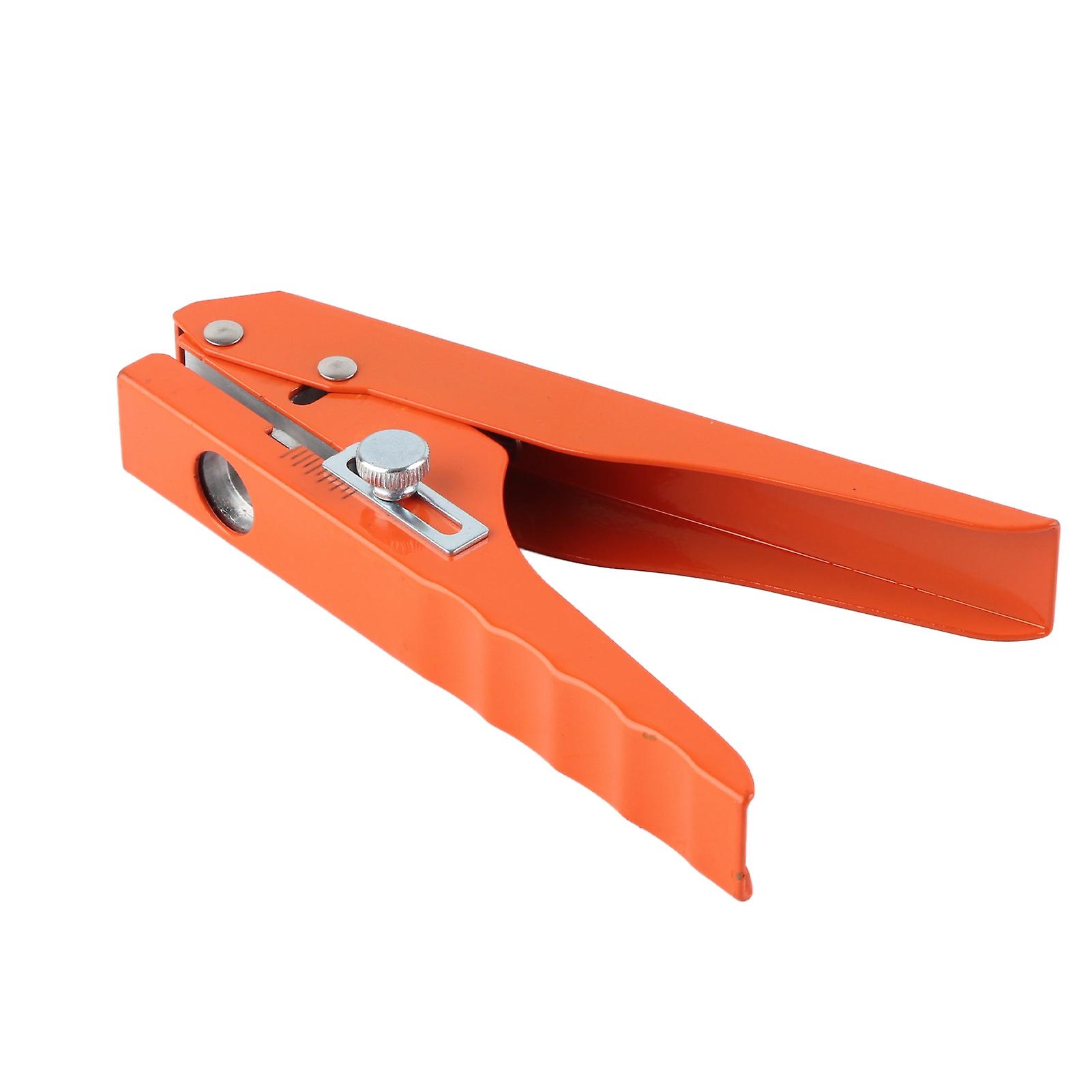 8mm Single Hole Punch Ergonomic Labor Saving Handheld 1 Hole Puncher for Paper Plastic Edge Band