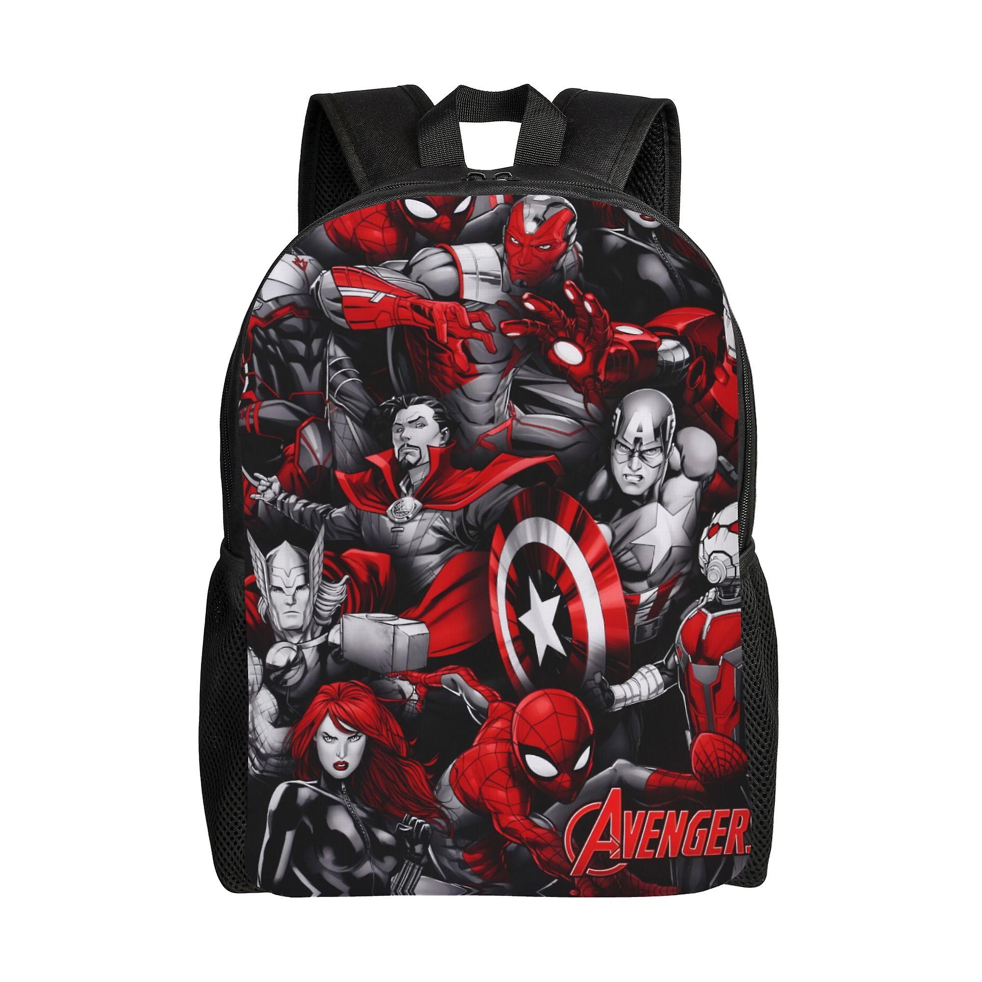 Spider Man Backpack, Adult Kids Simple Lightweight Casual Backpack for Children Student, Travel Backpack Laptop Backpack for College Work Camping
