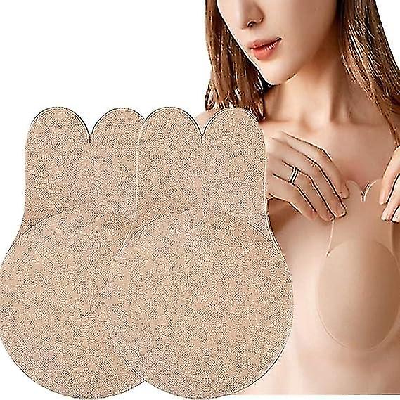 Bra Support(11.5*16*0.5cm,L)-Adhesive Bra Strapless Backless Invisible Self Adhesive Reusable Bra fo