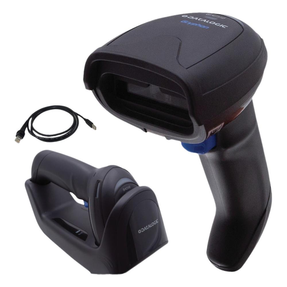GM4200-BK-433K1 Barcode Scanner 1D Wireless USB Kit with Base