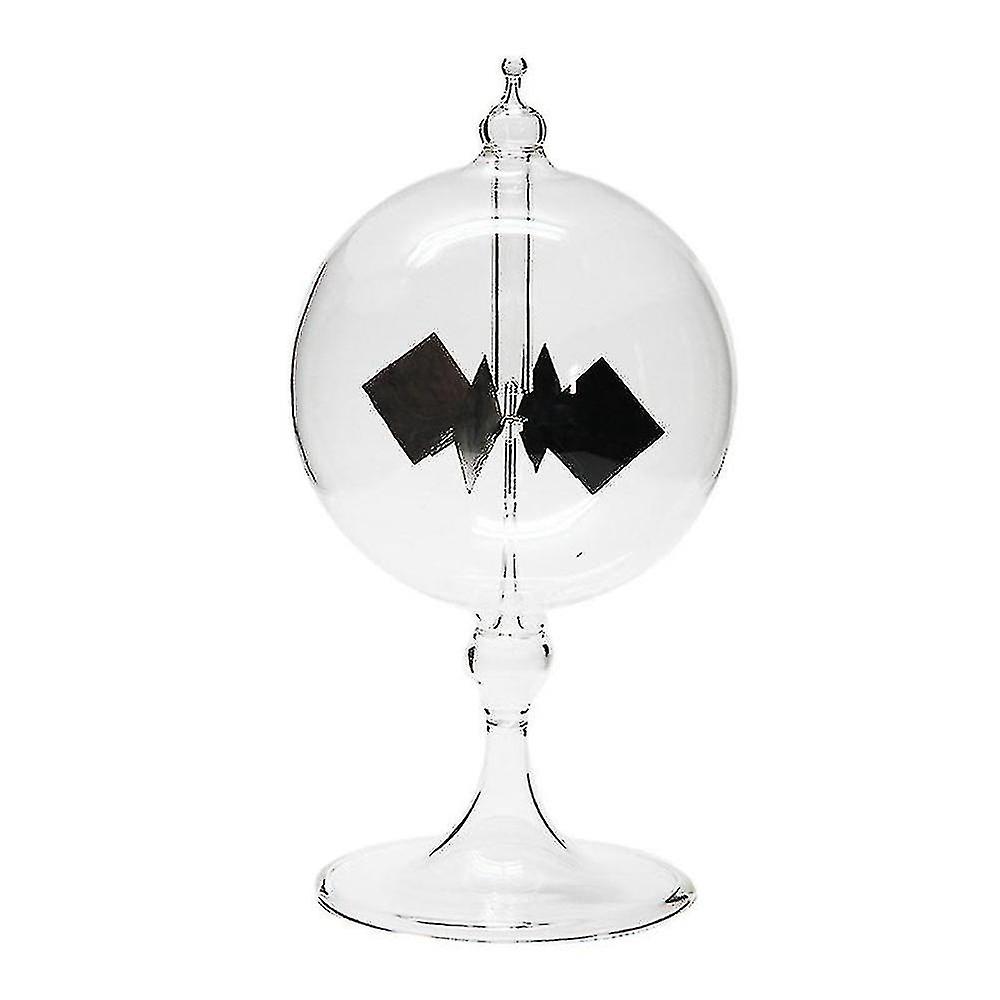 ソーラークルックスラジオメーターガラス風車手作りのおもちゃパーティーホームデコレーションギフトトランと互換性あり