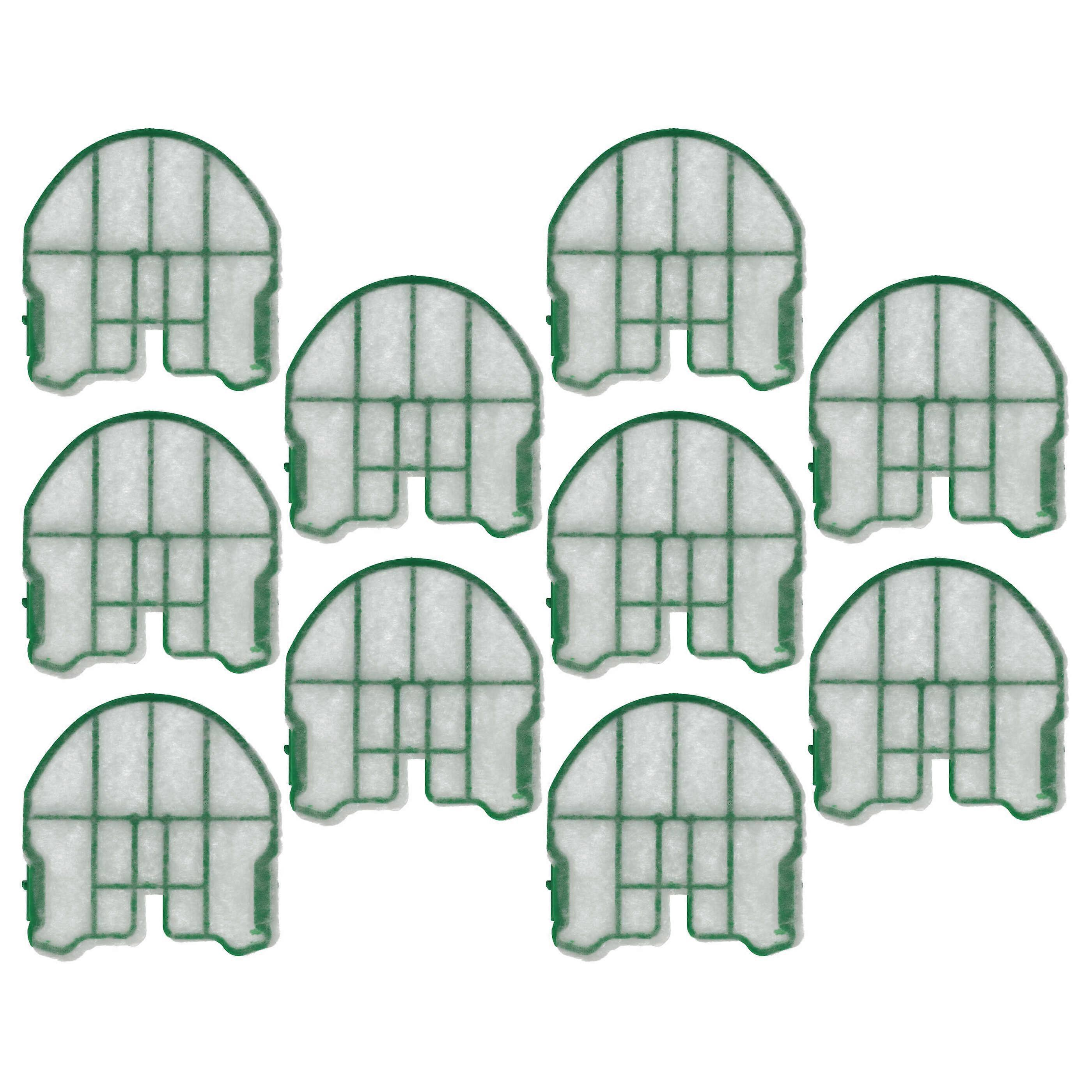 Filtre de protection moteur vhbw 10x compatible avec les aspirateurs Vorwerk Kobold VB100 VB 100 Bla