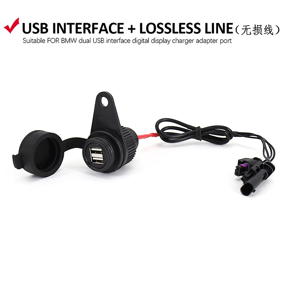 New Motorcycle Parts Usb Double Socket For Bmw R1200gs Lc Adventure F900 Xr K1600gt Gtl S1000xr R Ninet R9t K 1300 Gt / S