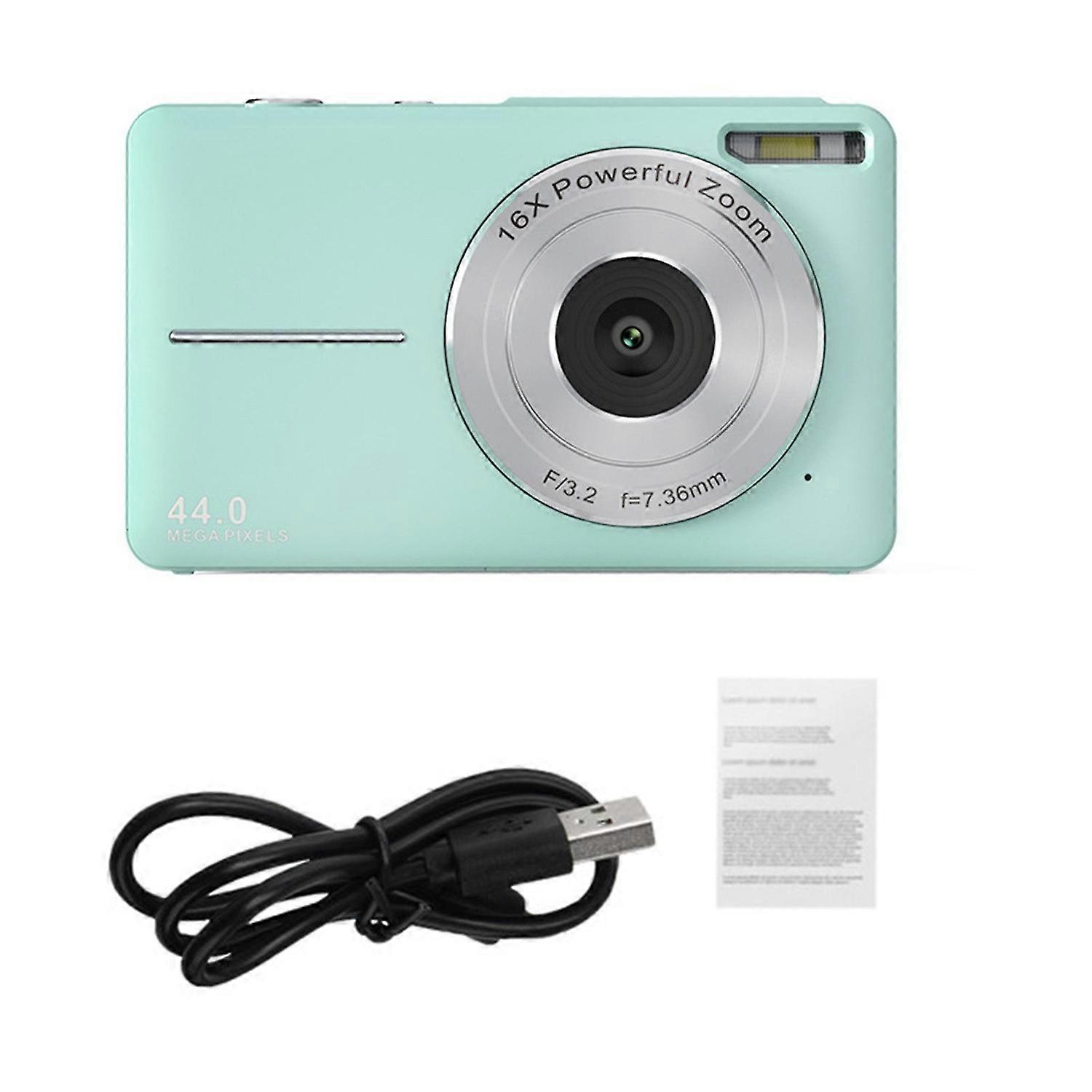 Students Camera 44 Mega Pixels HD-compatible Anti Shake Compact Kids Camera Small Camera Kids Gift