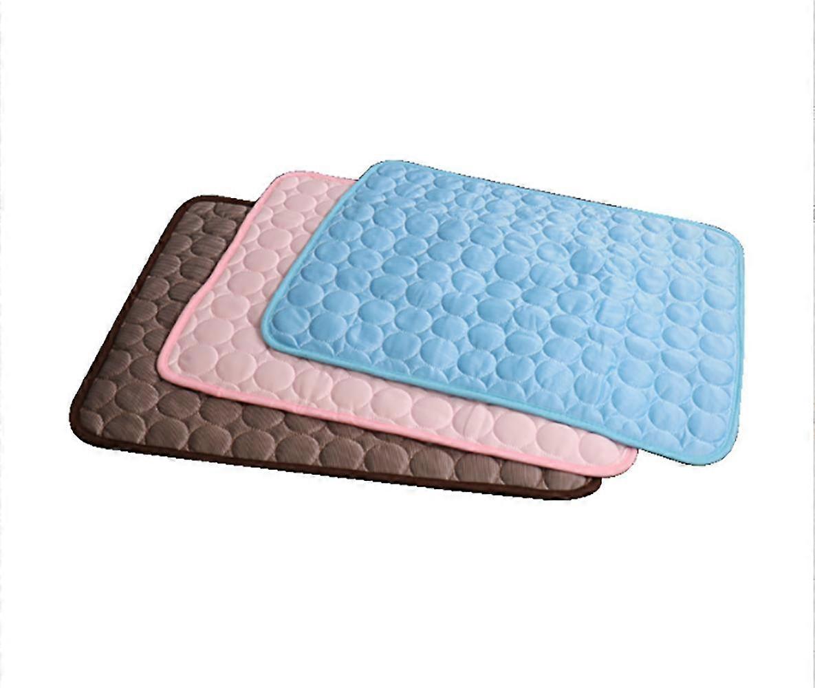 3pcs Summer Cooling Mat Washable Bed Bed Mat 50*40cm