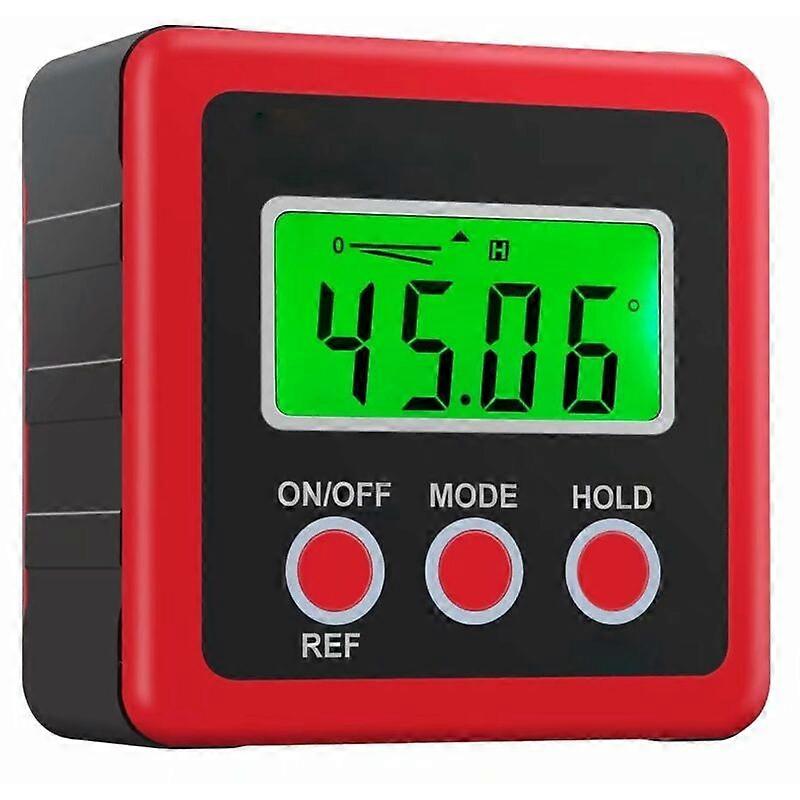 Angle Measurer Digital LCD Digital Goniometers Shell Chamfer Inclinometer Waterproof Protractor for Angle Measure Car Work -