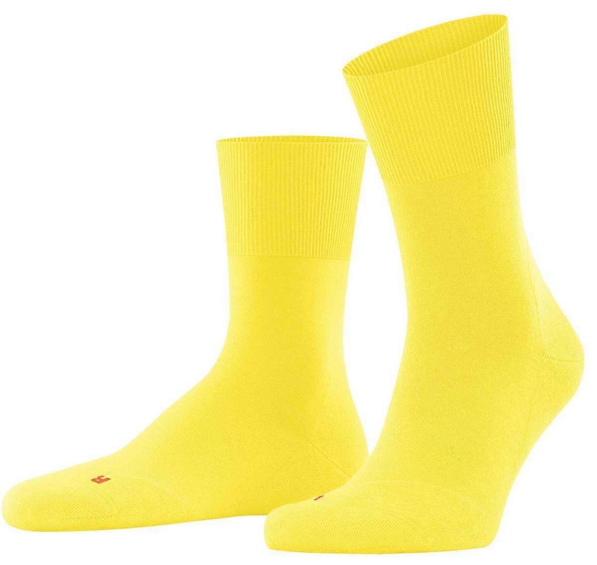 Falke Chaussettes de course - Jaune soleil
