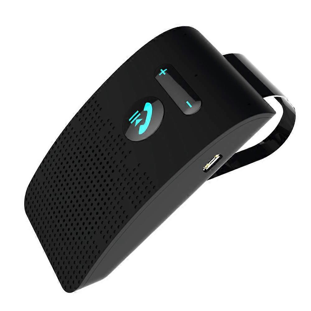 Bluetooth Car Kit  Wireless Bluetooth4.2 Speakerphone Hands-Free Car Kit Sun Visor Clip Speaker