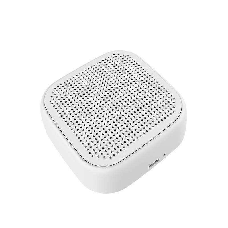 Portable Bluetooth Speaker with Custom Bass Radiator Brief Design Perfect Mini Speaker White