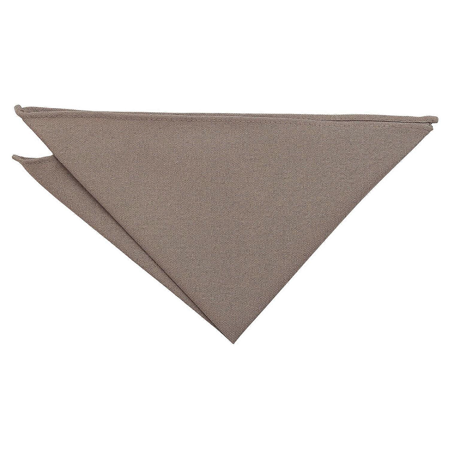 Olive Plain Matte Pocket Square