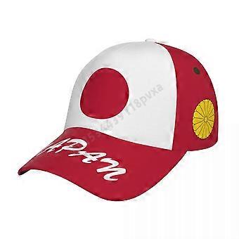 Unisex Japan Flag Cool Japanese Adult Baseball Cap Patriotic Hat for Baseball Soccer Fans Men Women (CC-115)