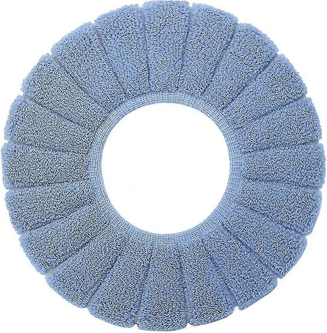 1pc toalett sete tykkere toalett setepute vaskbar varmere matte deksel myk pute gresskar mønster bad