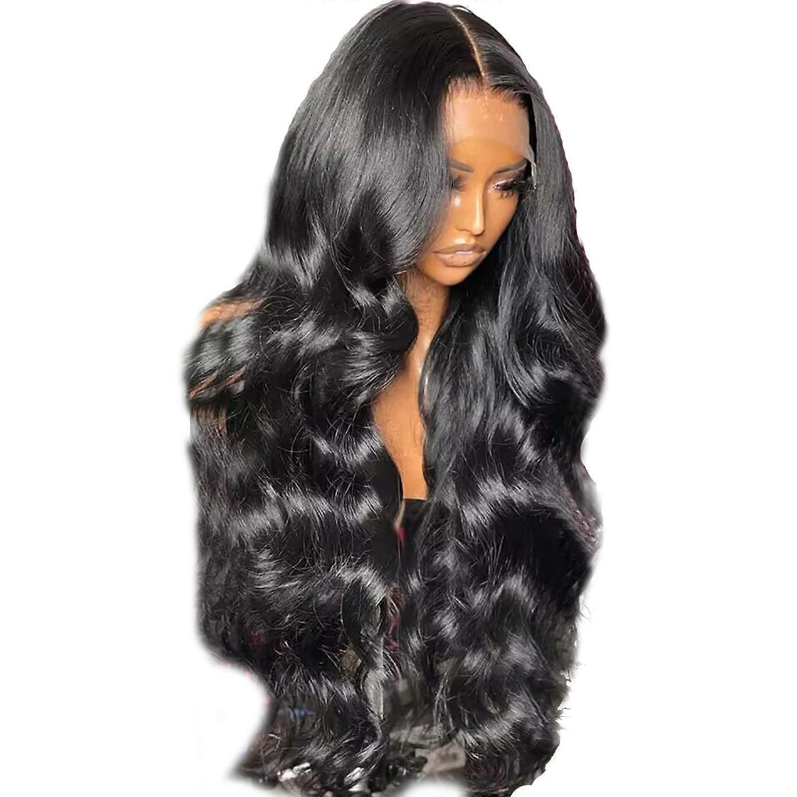 Peluca rizada larga ondulada para mujer, olas grandes de moda