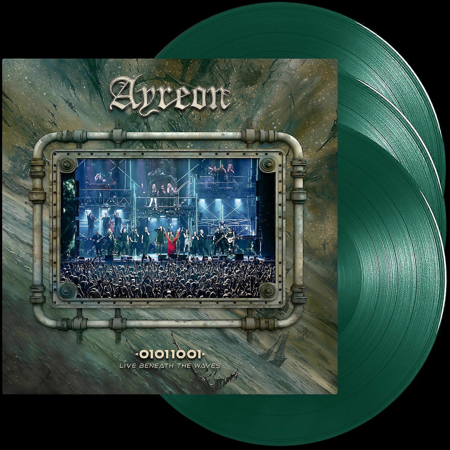Ayreon - 01011001 - Live Beneath the Waves [VINYL LP] Colored Vinyl Green Ltd Ed USA import