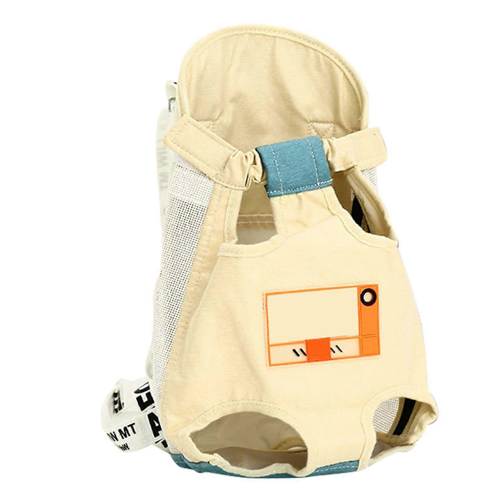 Cat Backpack Portable Lightweight Breathable Canvas Front Carrier for Outdoor Use