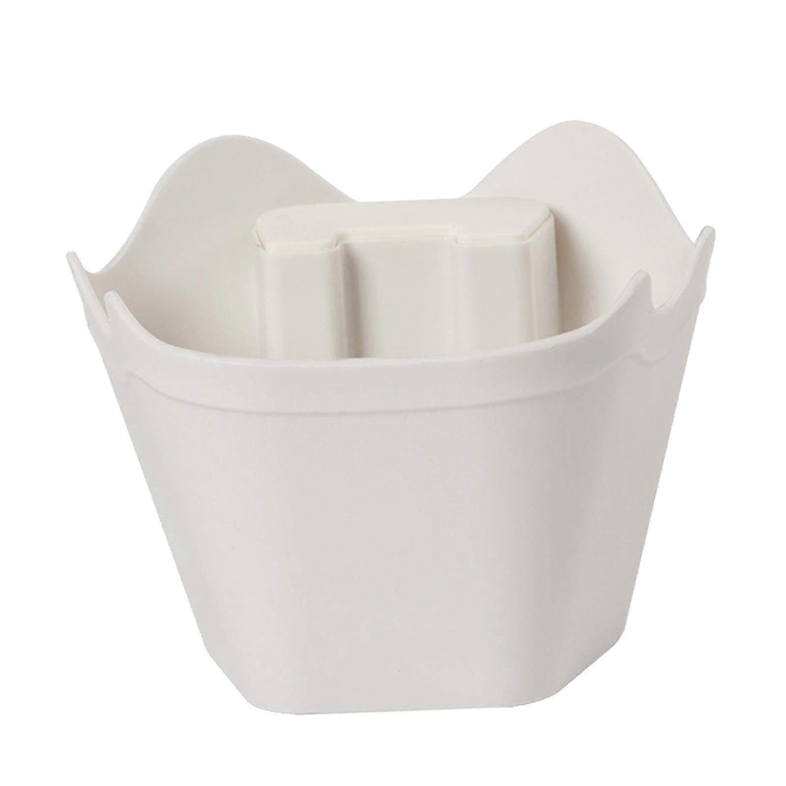 Coffee Knock Box Non Slip Base Ground Dump Bin for Baristas Home Yellow