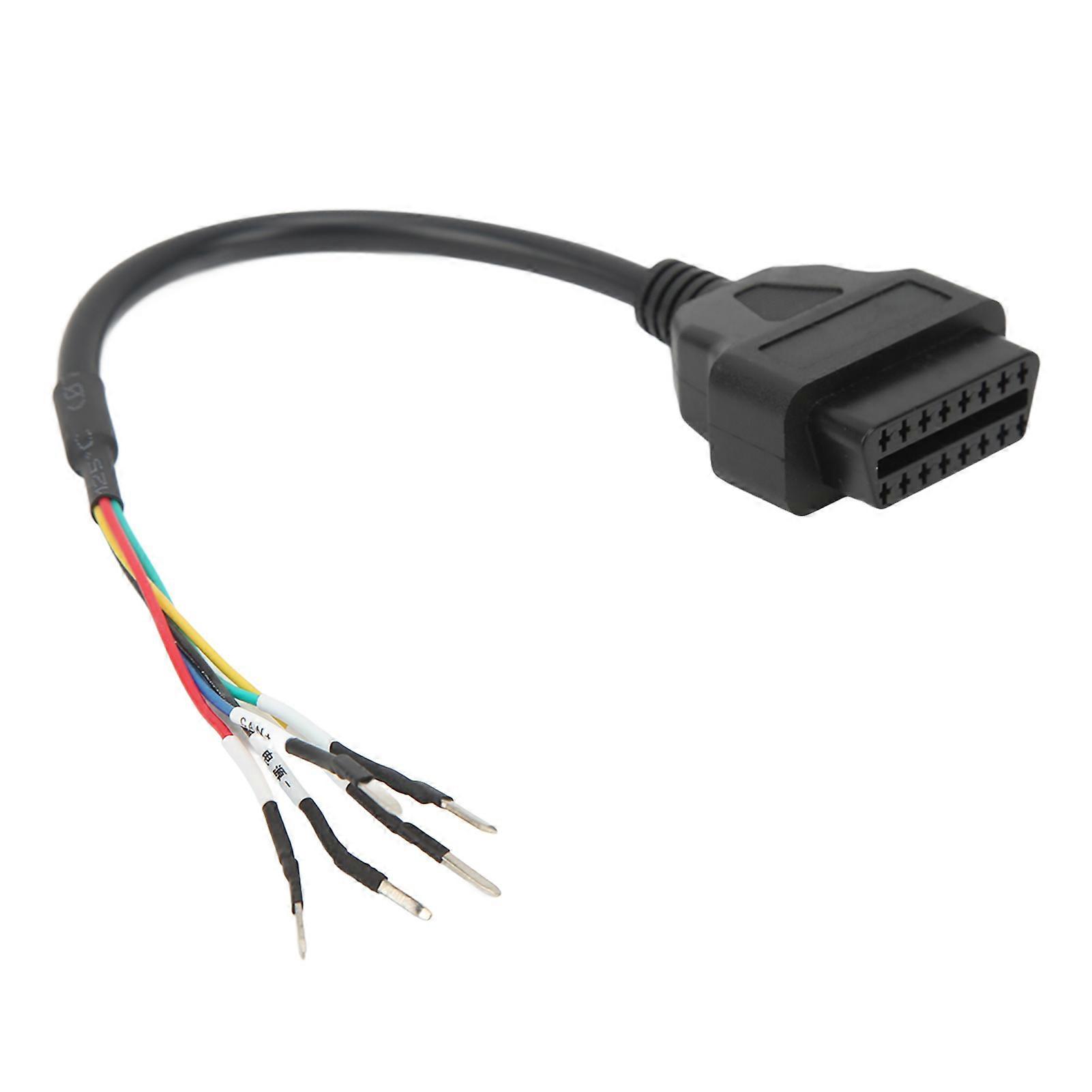 Cavo Diagnostico Femmina OBD OBD2 Connettore A 16 Pin Linea K Tester