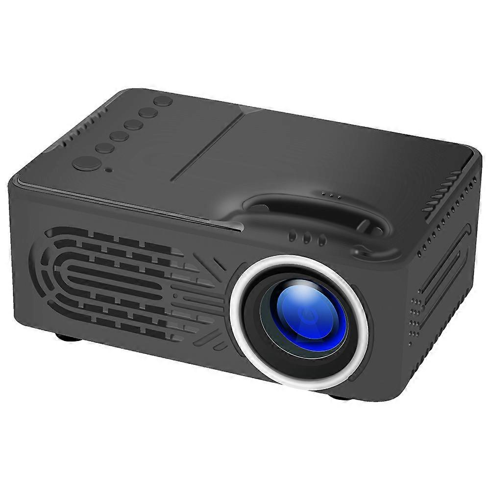 Piao Lcd Portable Mini Projector, 5V 2A Port Tf Av Earphone Usb Connector