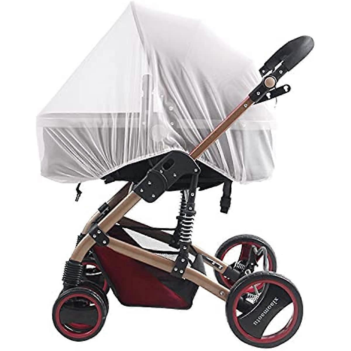 3 Pack Mosquito Net for Pushchair - Reastar Insect Net Pram Net Bug Net  Machine Washable  Elastic and Breathable - for Pushchairs  Pram  Buggy  Carry