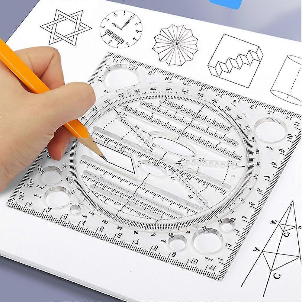 Multifunctional Drawing Ruler Study