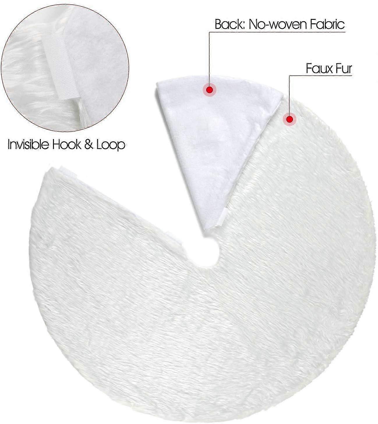 78 Cm Christmas Tree Blanket, White Christmas Tree Skirt