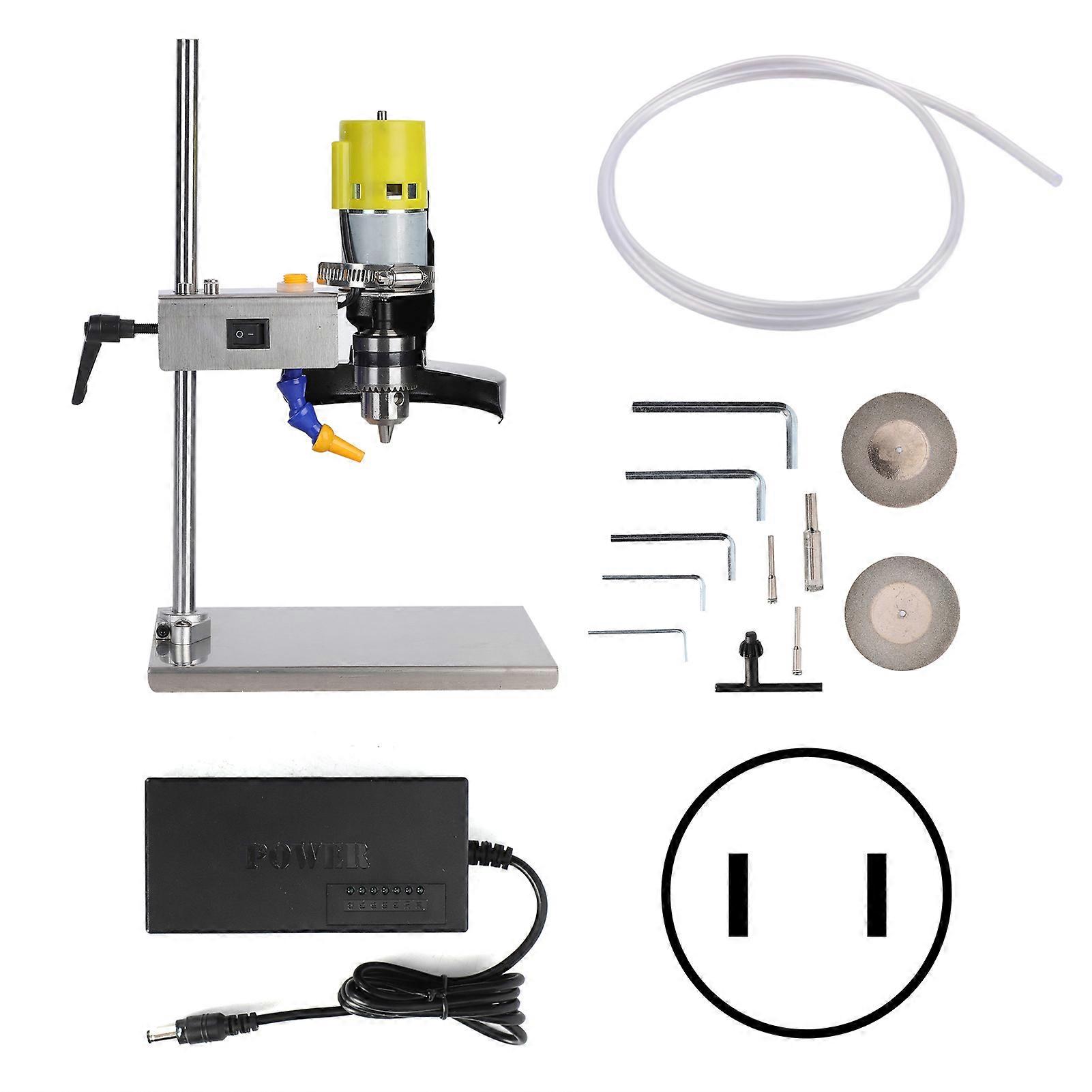 Flaskskärare Elektrisk DIY-maskin Skärverktygssats för keramisk glasblomkruka AC110?240VUS Plug
