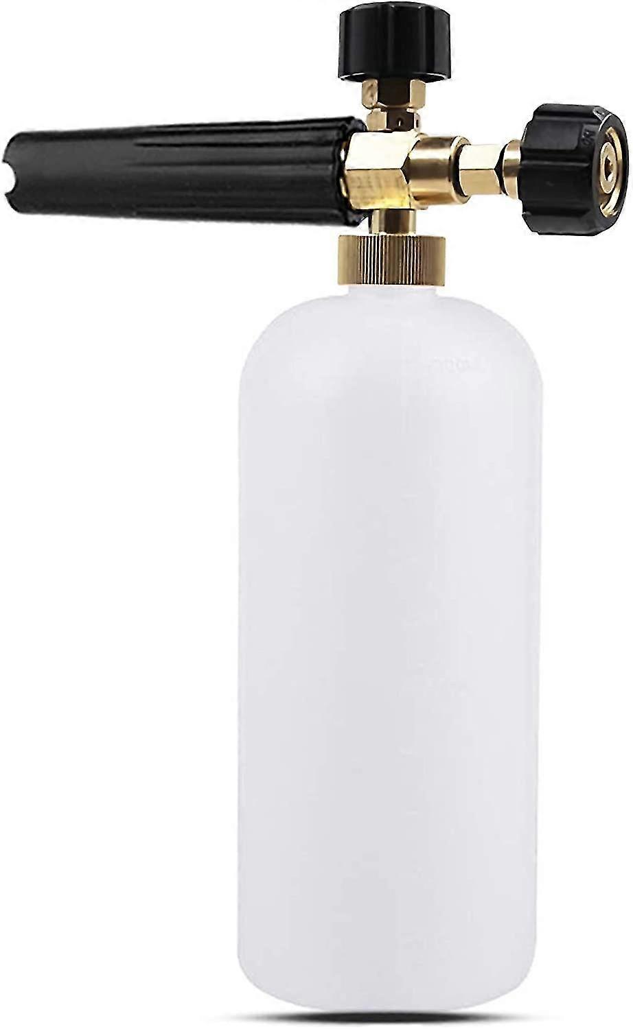 banks car snow foam lance with adjustable foam nozzle, soap dispenser