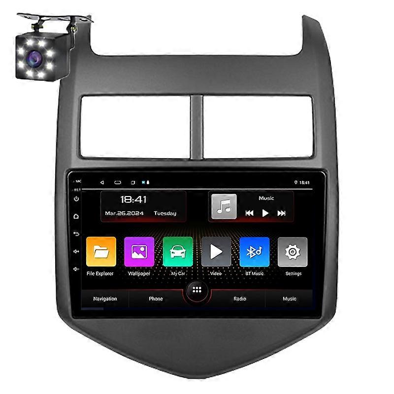 Car Radio Android 14 For Chevrolet Aveo 2 2011 - 2015 Multimedia Player Stereo
