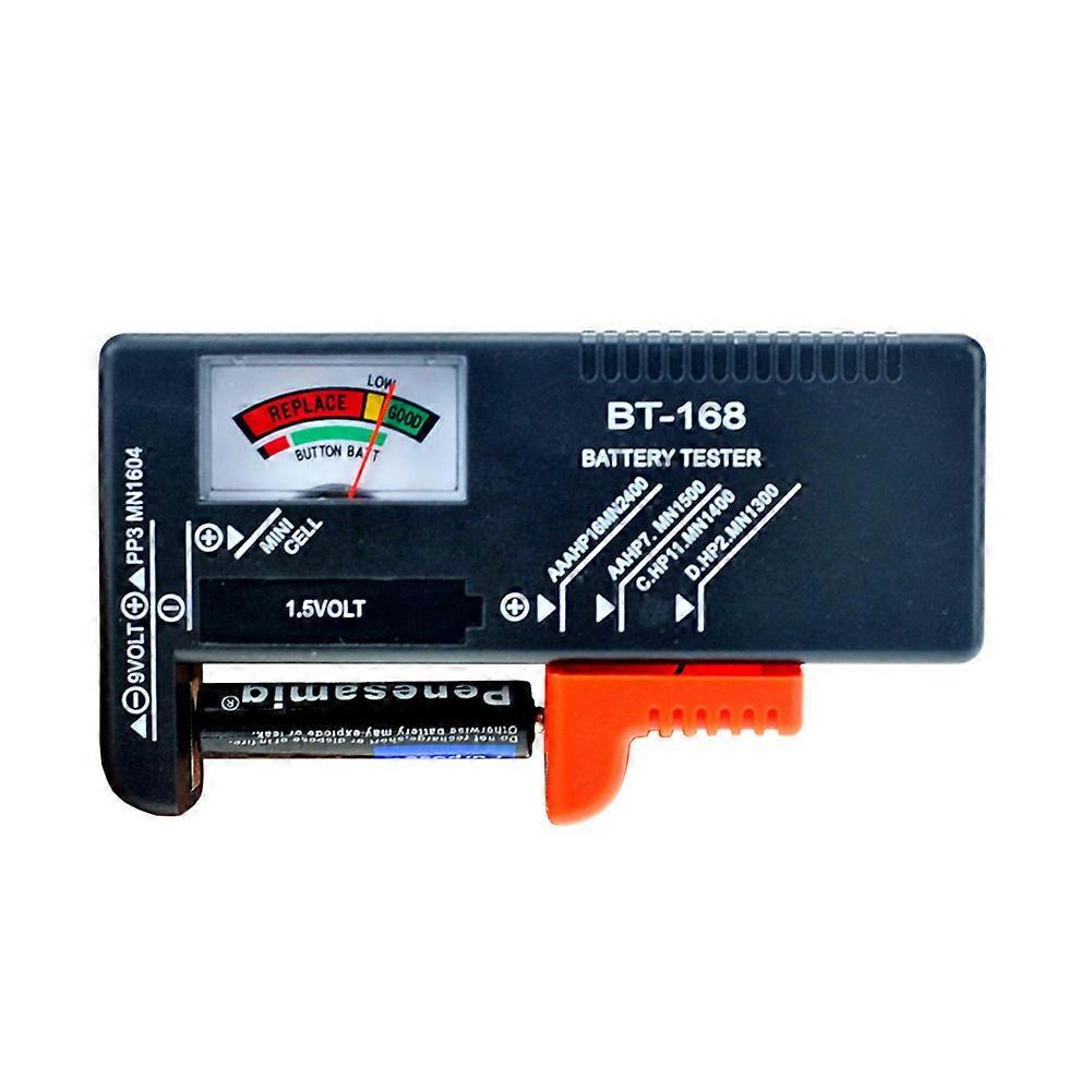 BT-168 Battery Capacity Tester Load Check AAA 9V 15V Button Cell Diagnostic