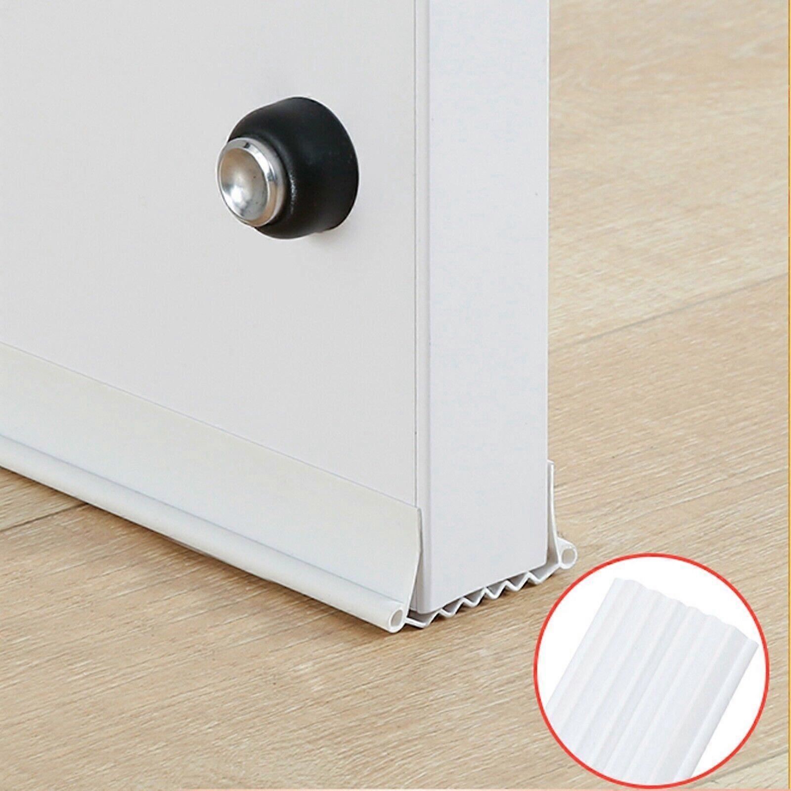 Weather Stripping Door Seal Strip Self Adhesive Sweep Draft Wind Bottom Stopper NEW